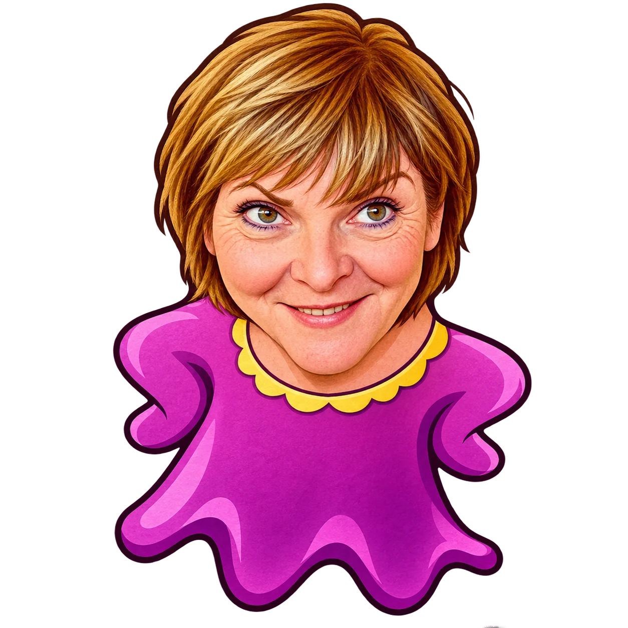 Martine als spook